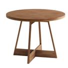 Mesa de Jantar Redonda Átria 1594 Carraro Nogal e Rose