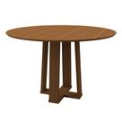 Mesa de Jantar Redonda Isabela Imbuia 120 cm
