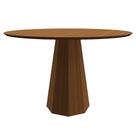 Mesa de Jantar Redonda Isis Imbuia 120 cm