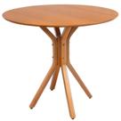 Mesa de Jantar Redonda Madeira Maciça Nairobi