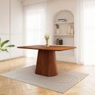 Mesa de Jantar Retangular 140cm Baobá CabeCasa MadeiraOriginals Mesa de Jantar Retangular 140cm Baobá CabeCasa MadeiraOriginals