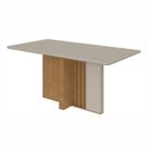 Mesa de Jantar Retangular 170x90cm 6 Lugares Tampo MDF Astrid