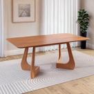 Mesa de Jantar Retangular 6 Lugares 180x100cm Paineira CabeCasa MadeiraOriginals