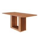Mesa de Jantar Retangular com Tampo MDF Ariela Cinamomo 180 cm Mesa de Jantar Retangular com Tampo MDF Ariela Cinamomo 180 cm