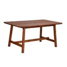 Mesa de Jantar Retangular Famille Marrom 160 cm