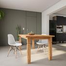 Mesa de Jantar Retangular Harry Mel 180 cm Mesa de Jantar Retangular Harry Mel 180 cm