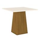 Mesa De Jantar Sarah 90 Cm Tampo Reto Nature Off White Henn Mesa De Jantar Sarah 90 Cm Tampo Reto Nature Off White Henn