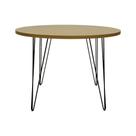 Mesa De Jantar Spectro Redonda ø1060x750 - Preto