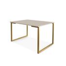Mesa de Jantar Steel Estilo Industrial Pés de Aço 120x80cm