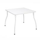 Mesa De Jantar Tampo 0,90 X 0,90 Branco Fil Móveis Branco Mesa De Jantar Tampo 0,90 X 0,90 Branco Fil Móveis Branco