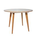 Mesa de Jantar Tampo de Vidro 110cm Godam Espresso Móveis