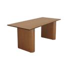 Mesa de Jantar Toscana Retangular - Amêndoa Tampo 135x90cm Laminado Cinamomo