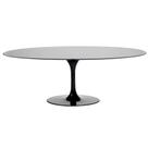 Mesa de Jantar Tulipa Saarinen Oval 120x80 cm Laca Branca Mesa de Jantar Tulipa Saarinen Oval 120x80 cm Laca Branca