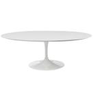 Mesa de Jantar Tulipa Saarinen Oval 120x80 cm Tampo Laqueado Mesa de Jantar Tulipa Saarinen Oval 120x80 cm Tampo Laqueado
