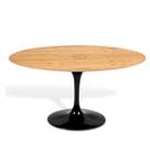 Mesa de Jantar Tulipa Saarinen Oval 137x90 cm Tampo Antíqua Mesa de Jantar Tulipa Saarinen Oval 137x90 cm Tampo Antíqua