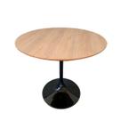Mesa de Jantar Tulipa Saarinen Redonda 100cm Tampo Jade Mesa de Jantar Tulipa Saarinen Redonda 100cm Tampo Jade