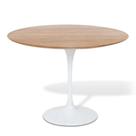 Mesa de Jantar Tulipa Saarinen Redonda 60 cm Tampo Freijó