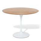 Mesa de Jantar Tulipa Saarinen Redonda 90 cm - Freijó