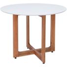 Mesa de Jantar Viana em madeira maciça e Mdf