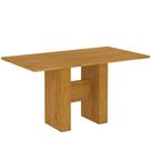 Mesa De Jantar Viero Dublin Mel MDP 6 Lugares 1,36x80cm