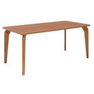 Mesa de Jantar Vitória 180x90 Tampo Laminado Madeira Base Madeira Cinamomo