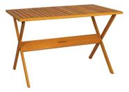 Mesa De Jardim Dobravel Madeira Eucalipto 72x70x114 Cm