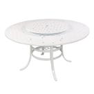 Mesa de Jardim e Jantar Alumínio Fundido Giratório Havana