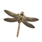 Mesa de latão Sculpture Fenteer em miniatura Dragonfly 9,5 cm