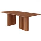 Mesa de Madeira Ester 210 Cm Cinamomo - Cimol Mesa de Madeira Ester 210 Cm Cinamomo - Cimol