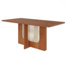 Mesa de Madeira Louise 180 Cm Cinamomo - Cimol