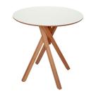 Mesa de Madeira Redonda D70cm x A75cm - June