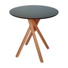 Mesa de Madeira Redonda D70cm x A75cm - June