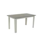 Mesa de Madeira Zamarchi 151x085 Branco Santurini Mesa de Madeira Zamarchi 151x085 Branco Santurini