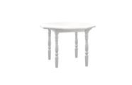 Mesa de Maderia Oitavada Branco - Piratini