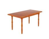 Mesa de Maderia para Sala de Jantar e Cozinha 1,60x0,80 Mel Brilho - Piratini Mesa de Maderia para Sala de Jantar e Cozinha 1,60x0,80 Mel Brilho - Piratini