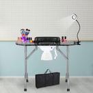 Mesa de manicure LEIBOU Professional Portátil Dobrável 35"