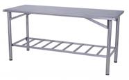 Mesa de Manipulação Benfati Inox 304 180X70CM Paneleiro Gradeado TB 2" 626GR