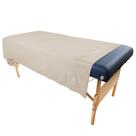 Mesa de massagem de lençol plano, linho corporal, poliéster/algodão 180TC