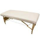 Mesa de massagem, lençóis com elástico, roupa corporal Simplicity, poliéster e algodão