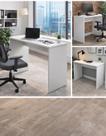 Mesa de MDF Branco Moderna, Resistente e Sob Medida Mesa de MDF Branco Moderna, Resistente e Sob Medida