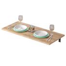 Mesa De Parede Dobravel Supensa Com Suporte 90x45