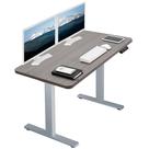 Mesa de pé VIVO Electric 109x61cm, altura da memória, cinza escuro Mesa de pé VIVO Electric 109x61cm, altura da memória, cinza escuro