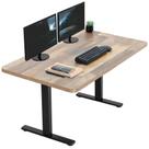 Mesa de pé VIVO Electric DESK-KIT-1B4P Madeira recuperada