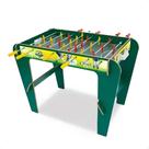 Mesa de Pebolim Infantil Futebol de Mesa Super Copa com 2 Bolinhas Madeira Xalingo - 67354 Mesa de Pebolim Infantil Futebol de Mesa Super Copa com 2 Bolinhas Madeira Xalingo - 67354