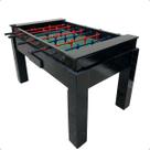Mesa de Pebolim Oficial 2 Caixas Com Boneco Pintado Sports Mania