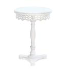 Mesa de pedestal Koehler Flourish Branca 21cm