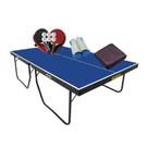 MESA DE PING PONG 1090 KLOPF + 2 Kits c/ Estojo + Rede Retrátil + Capa