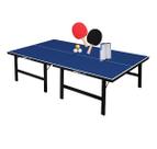 Mesa De Ping Pong Klopf 1001 15mm MDP Com Kit Completo Mesa De Ping Pong Klopf 1001 15mm MDP Com Kit Completo