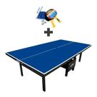 MESA DE PING PONG MDF 18mm 1084 KLOPF C/ RODAS + KIT Completo 5031