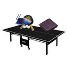 MESA DE PING PONG MDF 18mm 1084 PRETA KLOPF + Kit Completo 5031 + Capa Mesa Fechada
